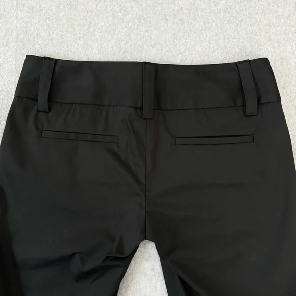 Alice + Olivia Shorts Womens Black Cuffed Hem Bermuda Shorts Size 4 Preppy
